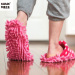 Quick clean dust mop slippers