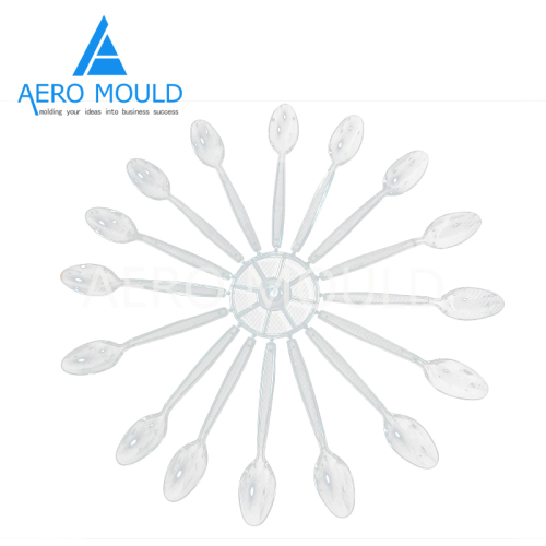 Disposable Baby Use Plastic Spoon Fork Injection Mould