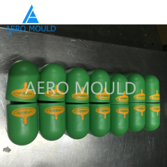 Double color PPR elbow pipe fifting plastic injection mould