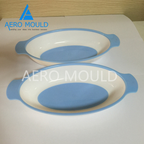 China custom double color fruit plate injection mould