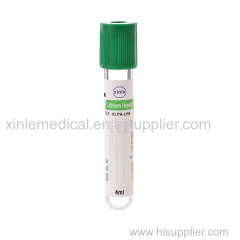 Venous Blood Collection Heparin Tube