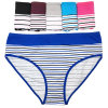 Yun Meng Ni New Style XXL XXXL XXXXL Women Plus Size Cotton Panties Ladies Striped Print Underwear