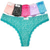 Sexy Girls Cotton Print Thong Underwear Women G-string Underwear Sexy Lingerie