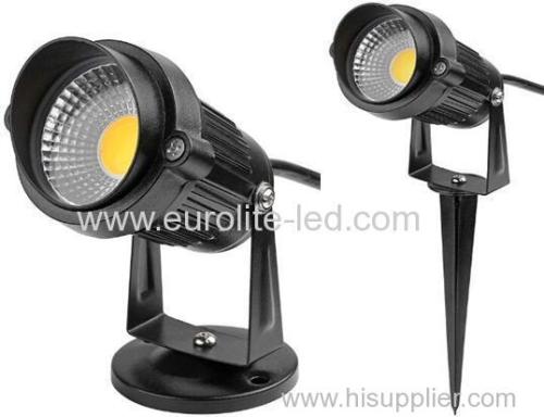 euroliteLed 3W 5W COB lamp ip65 w EU USA Power Factor 0.9up cable plug lawn lamp sculpture light pond light