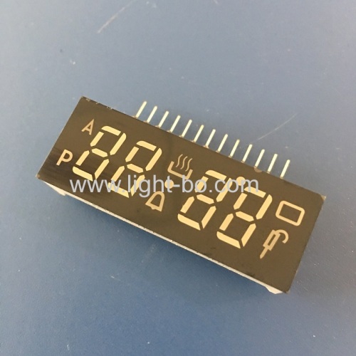 Ultra 4 digit 0.38  common anode 7 segment led dispaly for digital oven timer controller