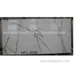 Marble Pattern Calacatta Quartz Countertop