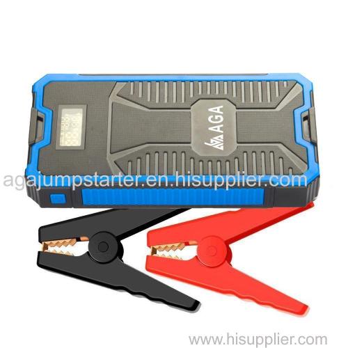 AGA auto battery booster mini jump starter power cover tool& enquipment