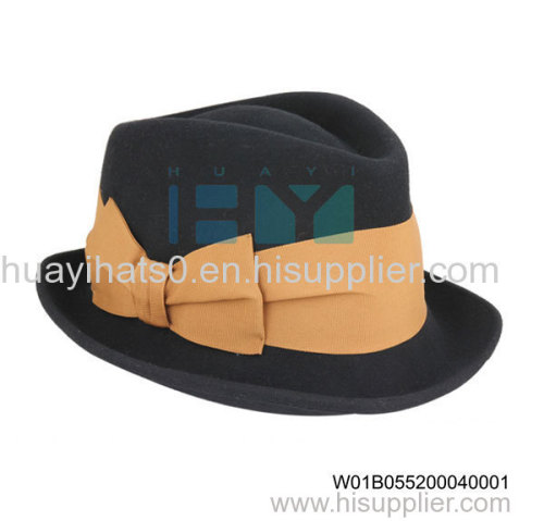 WOOL FELT HATS Wool Felt Boater Hat Supplier Wool Felt Bowler Hat For Women Wool Felt Bowler Hat