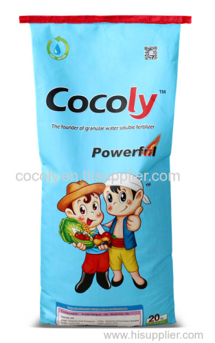 Cocoly organic fertilizer full solubility granular shape