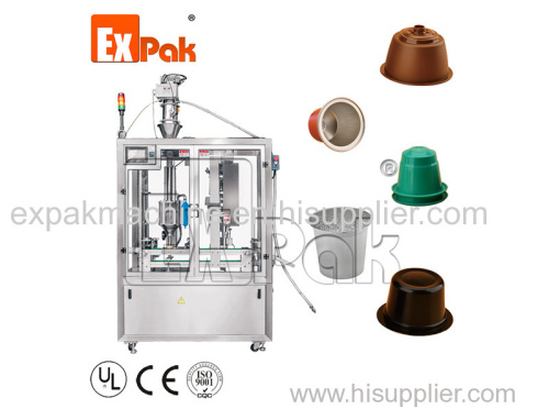 CPL-2501 Linear Coffee Capsule Filling And Sealing Machine