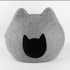 fashionable and comfortable wool felt pet house for cat and dogs