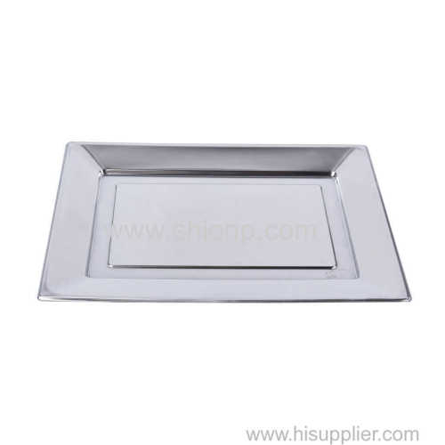 Pet Single Side Aluminum Coating Disposable Plate