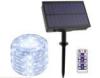 100LED Solar High Bright Remote Control Tube Lamp 8 Mode