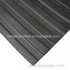 Anti-slip Wide Ribbed Rubber Sheet