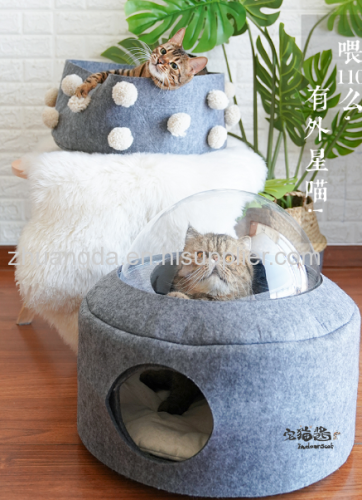Felted pet kennel pet supplies can be customized and washable high-end pet kennel