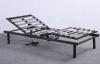 Slatted electric adjustable bed