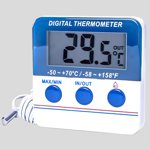IN/OUTDOOR DIGITAL THERMOMETER