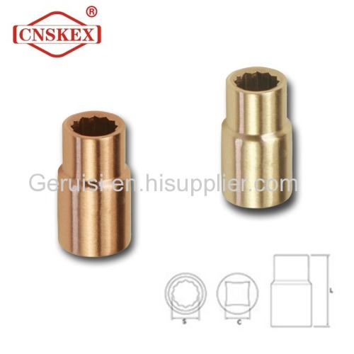 Non-spark explosion-proof socket 3/8