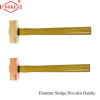 Factory hot sale Manual non sparking tools wooden handle octagon hammer about sledge 450g