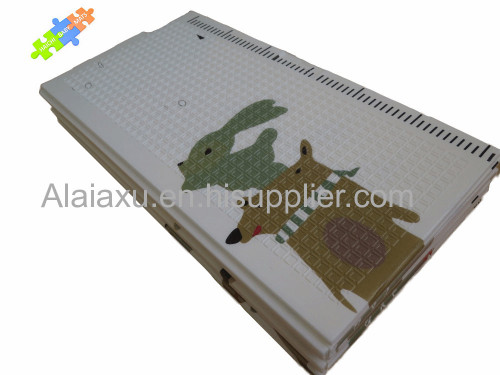 xpe foam folding mat kids plastic game pad With Customers Logo