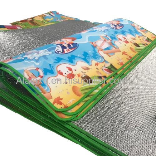 CE Certified epe baby play foam mat With Customer Printing Design