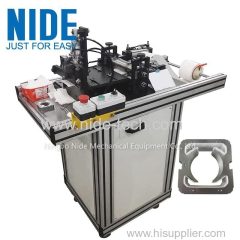 Automatic mixer motor stator insulation paper shaping and cutting machine for sale