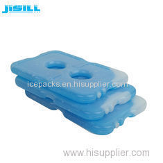 OEM / ODM Freezer Cool Packs Cooling Gel Pack Transparent White With Blue Liquid