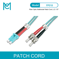 MC Future-oriented Standards And High-end Quality Fiber Optic Multimode Patch Cord OM 3 LC / ST