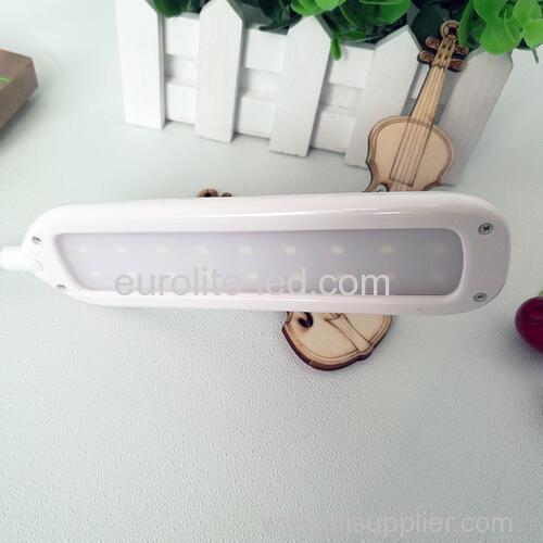 euroliteLED 2.5W Solar Desk Clip USB LED Lamp Adjustable Flexible Goose Neck Eye Protection 2 Brightness Mode