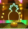 Led Neon pineapple Night Light Fevistal Holiday Decration Light