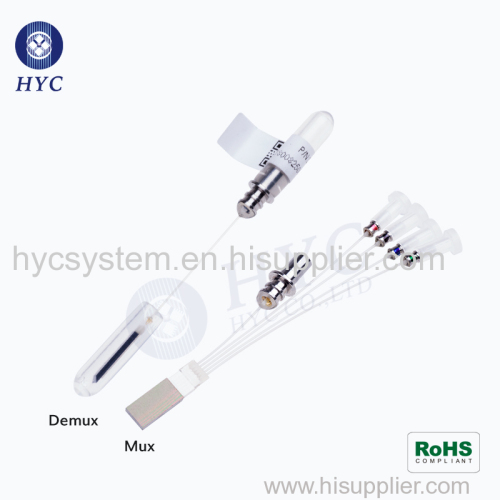 4CH AWG CWDM4 Mux Demux For 40G/100G Active Optical Module HYC Co Ltd