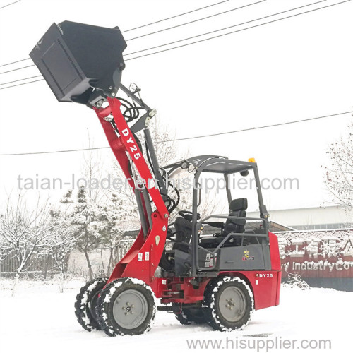 4WD weidemann articulated hoflader mini front end wheel loader