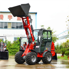 Hydraulic Mini Wheel Loader CE EPA EURO V europe front end shovel laoder