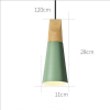 euroliteLED 9W Green Single-Head LED Chandelier Nordic Modern Pendant Lamp Hanging Wire 120cm Freely Adjustable