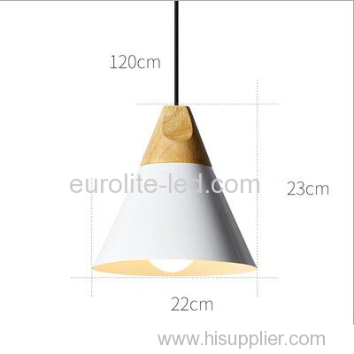 euroliteLED White Single-Head LED Chandelier Nordic Modern Simplicity Pendant Lamp Hanging Wire 120cm Freely Adjustable