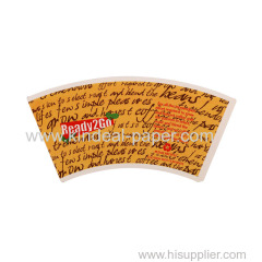 cup coffee paper for debao paper cup machine