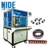 Automatic linear segment stator needle coil winding machine for BLDC motor