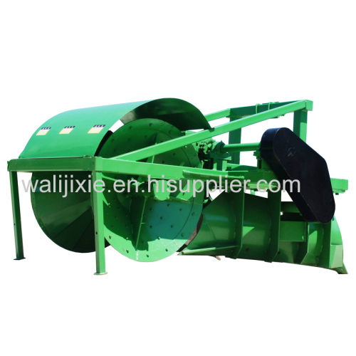 tractor mounted double side ridger making machine for paddy filed.