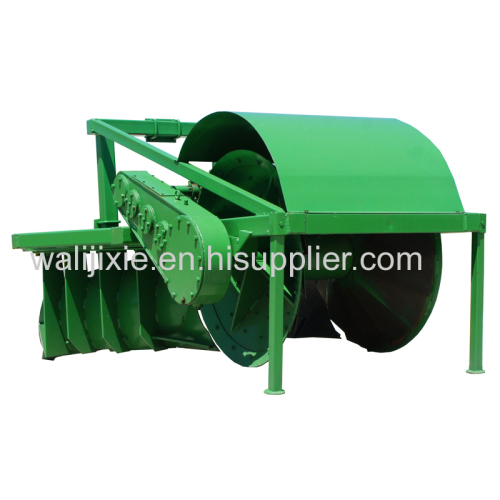 tractor mounted double side ridger making machine for paddy filed.