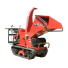 WALI Mini crawler type wood shredder with diesel engine