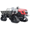 WALI 4WD Palm Garden crawler type Articulated transporter tractor