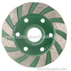 Electroplated Diamond Cup Grinding Wheel For Stone Polishing And Grinding Wheel