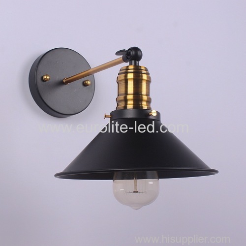 euroliteLED Industrial Swing Arm Wall Sconce Simplicity 1 Light Wall Lamp