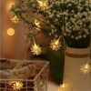 Led Solar Powered Star String Cute Holiday Room Garden Decoration Night Light