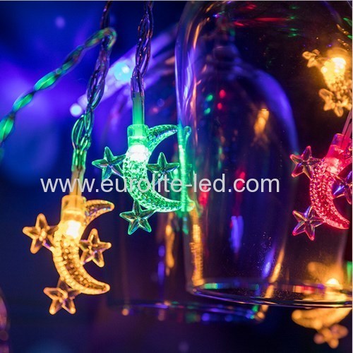 Led Moon Star String USB Cute Holiday Room Garden Decoration Night Light