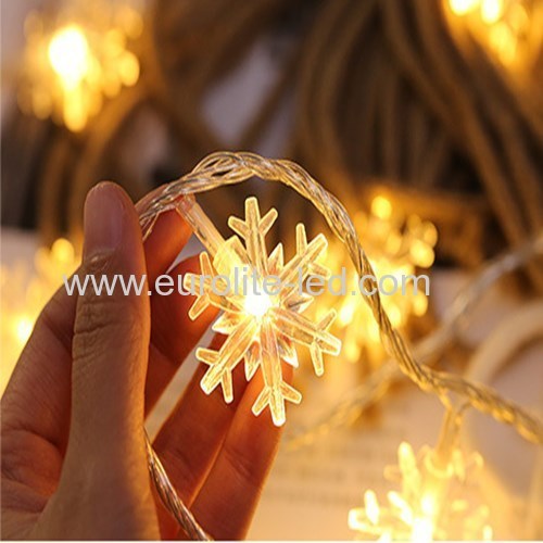 Led Solar PoweredSnow String Outdoor Holiday Christmas Party Decoration Night Light