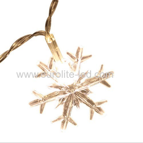 Led Solar PoweredSnow String Outdoor Holiday Christmas Party Decoration Night Light