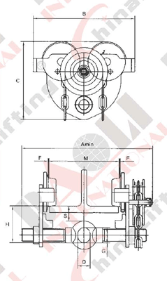 L2 TYPE GEARED TROLLEY