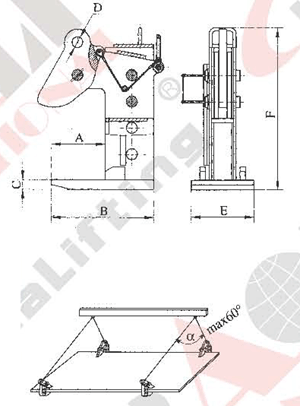 HEAVY DUTY PLATE CLAMP----PDK TYPE