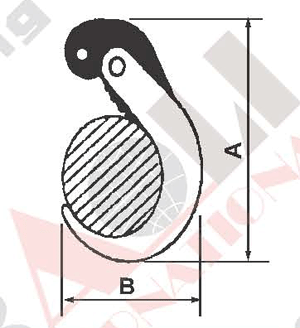 ROUND STEEL CLAMP----LD TYPE